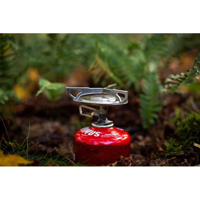 Primus Essential Trail Stove kompaktiška dujinė viryklė stovyklavimui reguliuojama