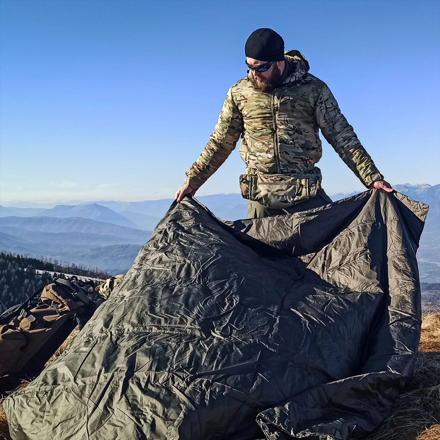 Snugpak Jungle vandeniui atspari antklodė alyvuogių
