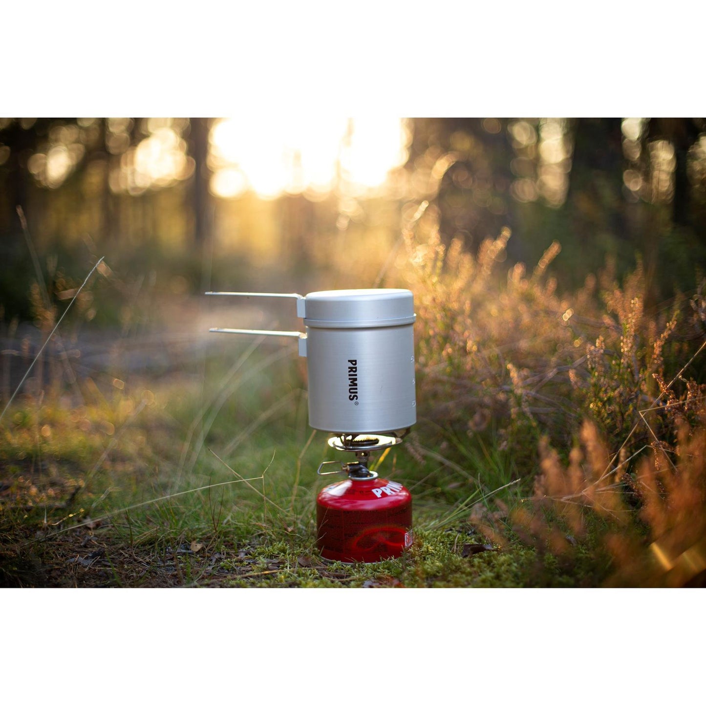Primus Essential Trek Pot 1litro talpos puodas ir keptuvė