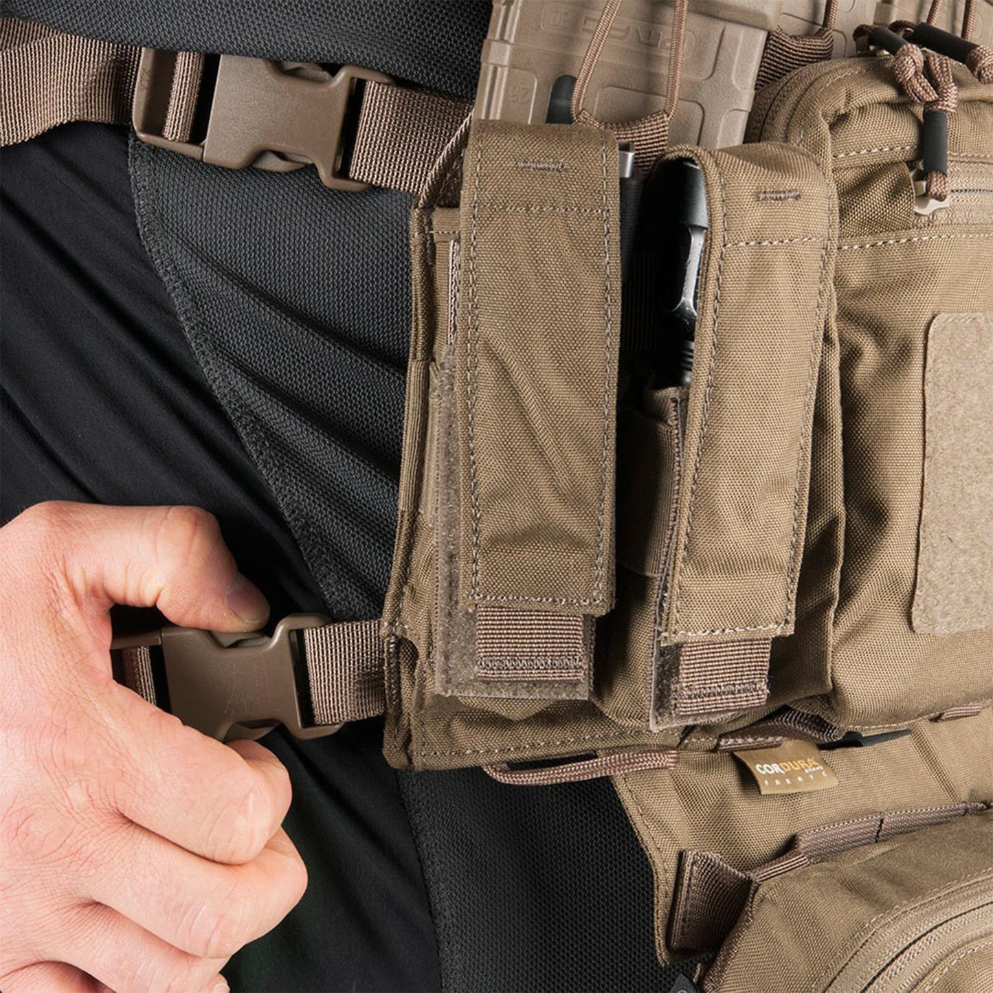 Helikon-Tex Chest Rig treniruočių taktinė liemenė Multicam marginimo