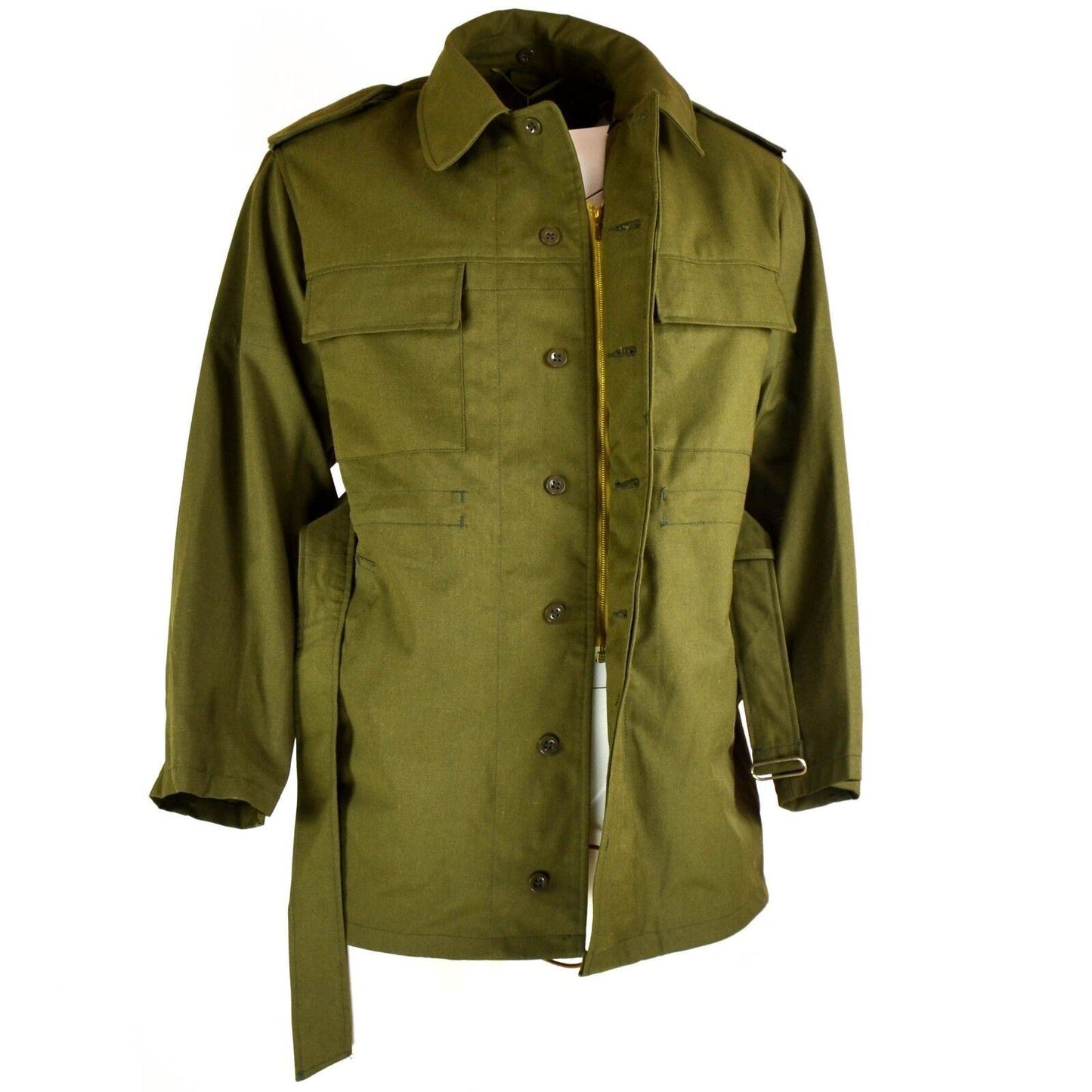 Čekijos kariuomenės M85 žieminė parka Alyvuogių