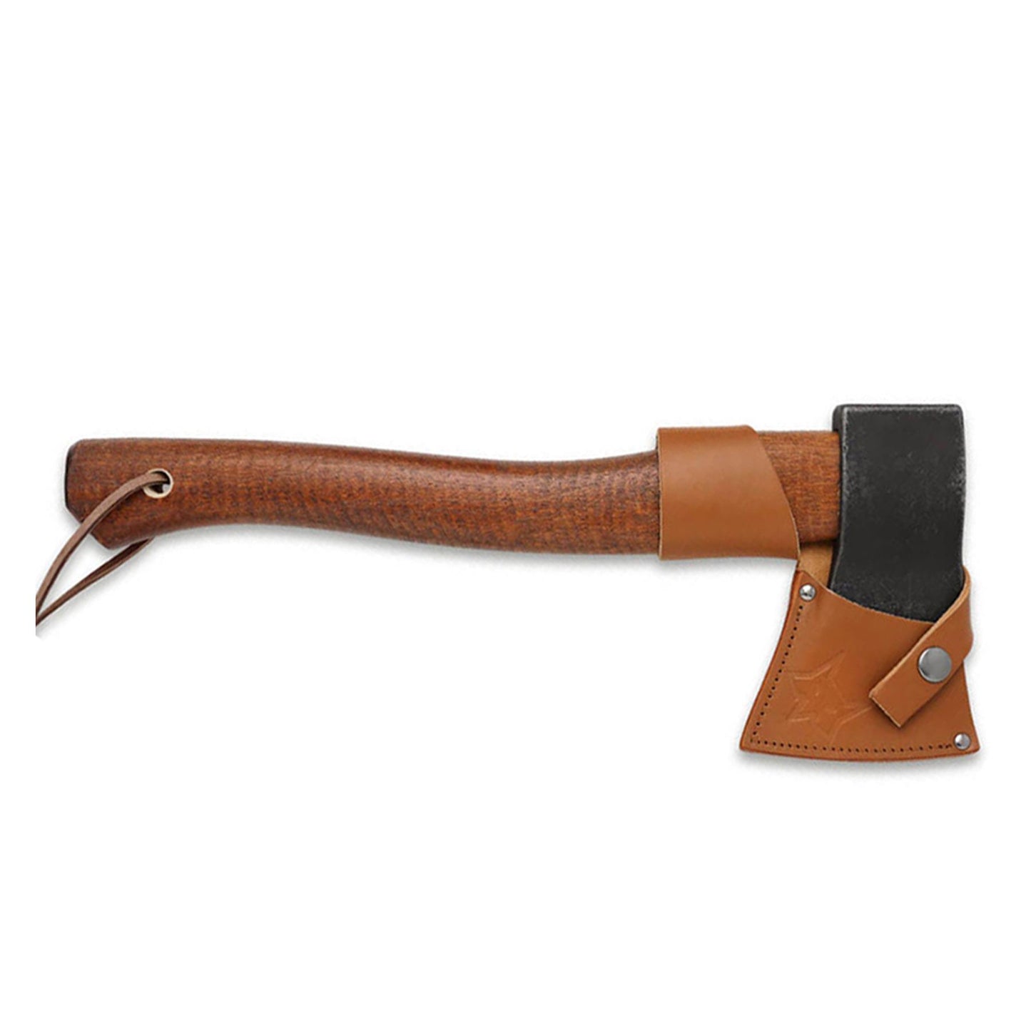 Fox Knives YANKEE klasikinis kirvis C45 plienas hikorio medienos kotas