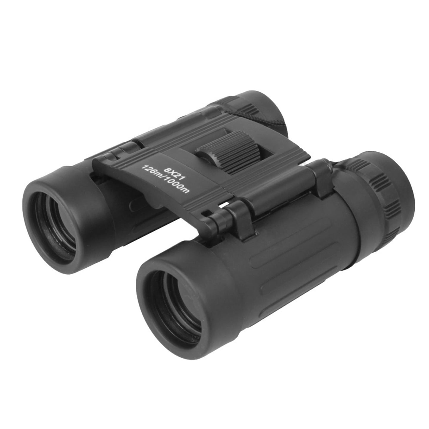 MIL-TEC sulankstomi žiūronai 8x21 su dėklu juodi