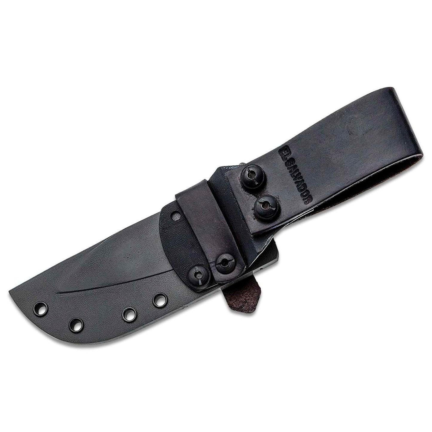 Condor Bush Slicer Sidekick peilio Kydex dėklas su diržo tvirtinimu, juodos spalvos