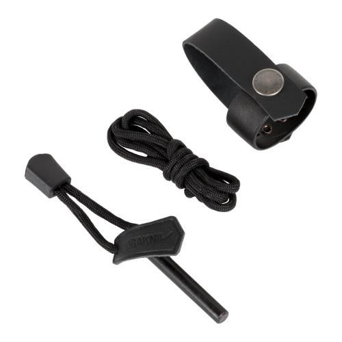 Švediškas peilis Mora Eldris išgyvenimo peilis su nerūdijančio plieno geležte, priedais deginimui.