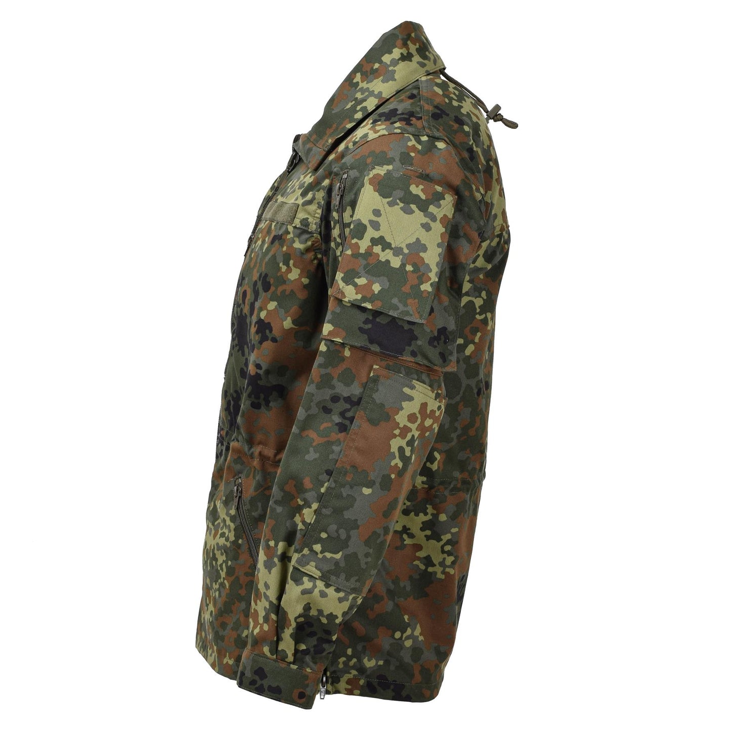 Leo Kohler karinis švarkas su užtrauktuku Flecktarn marginimo
