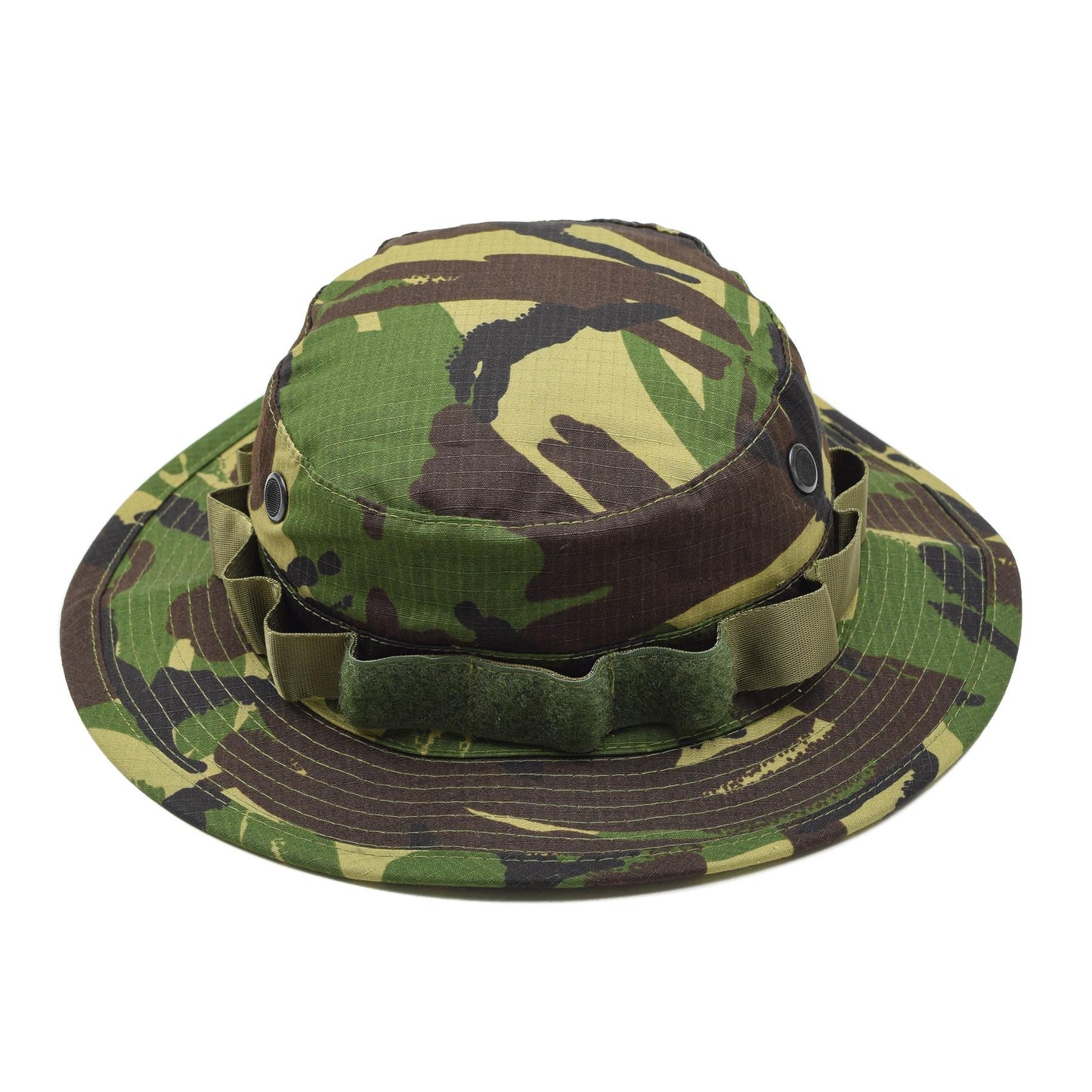 TACGEAR Jungtinės Karalystės boonie stiliaus kepurė Woodland marginimo, Rip-Stop, ventiliacija ir smakro dirželis.