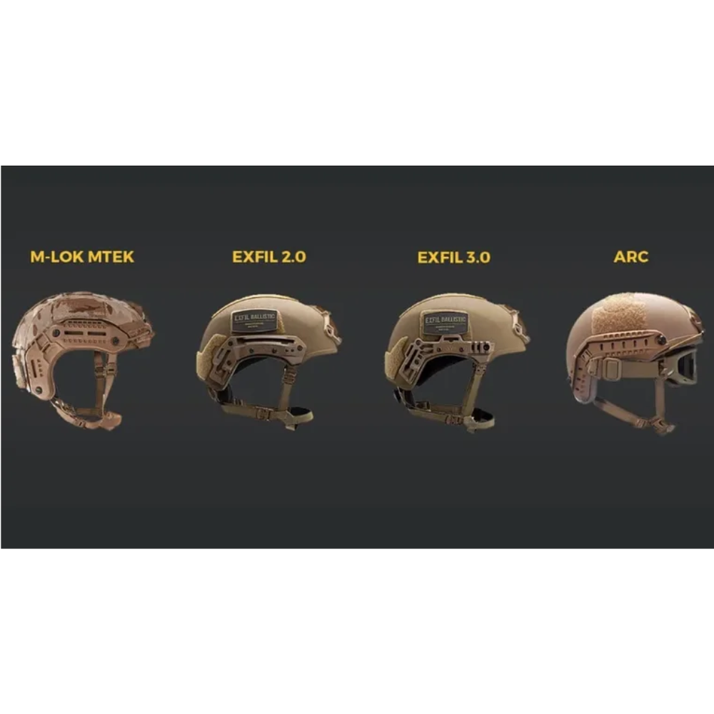 Earmor M11 ARC šalmo adapteris Peltor ausinėms juodas