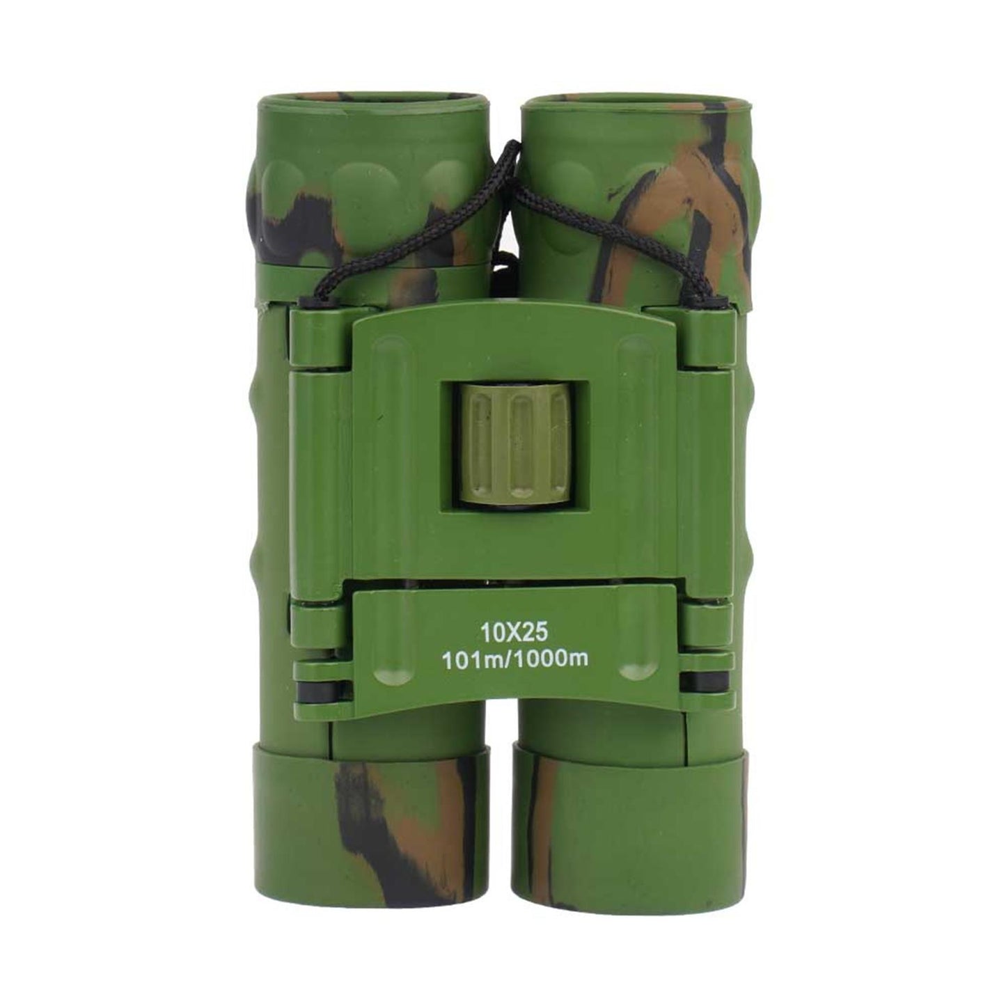 MIL-TEC Gen II sulankstomi žiūronai 10x25 su dėklu Woodland marginimo