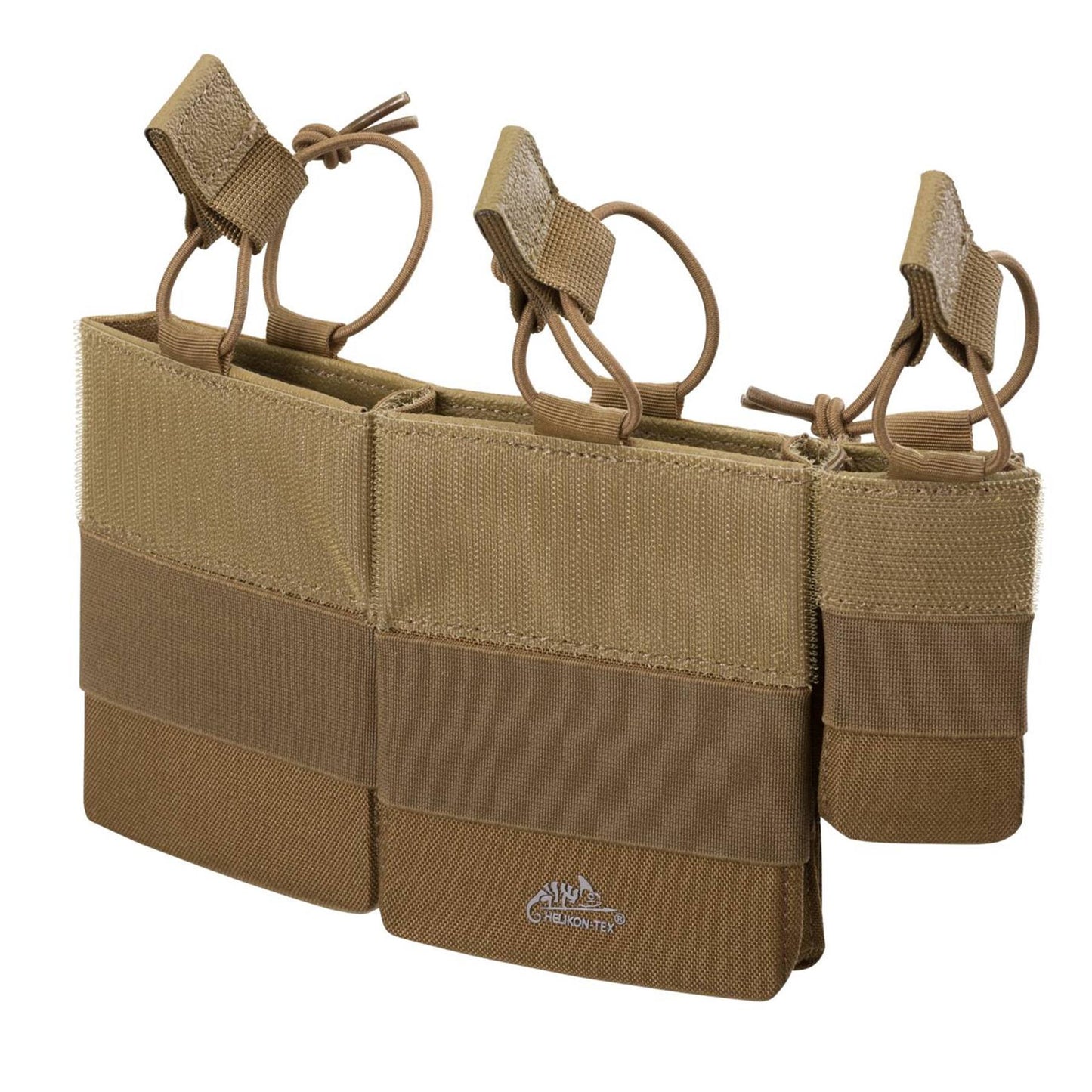Helikon-Tex TwoGun karabino ir pistoleto dėtuvių dėklas iš Cordura 500D nailono, tan spalvos, MOLLE sistema.