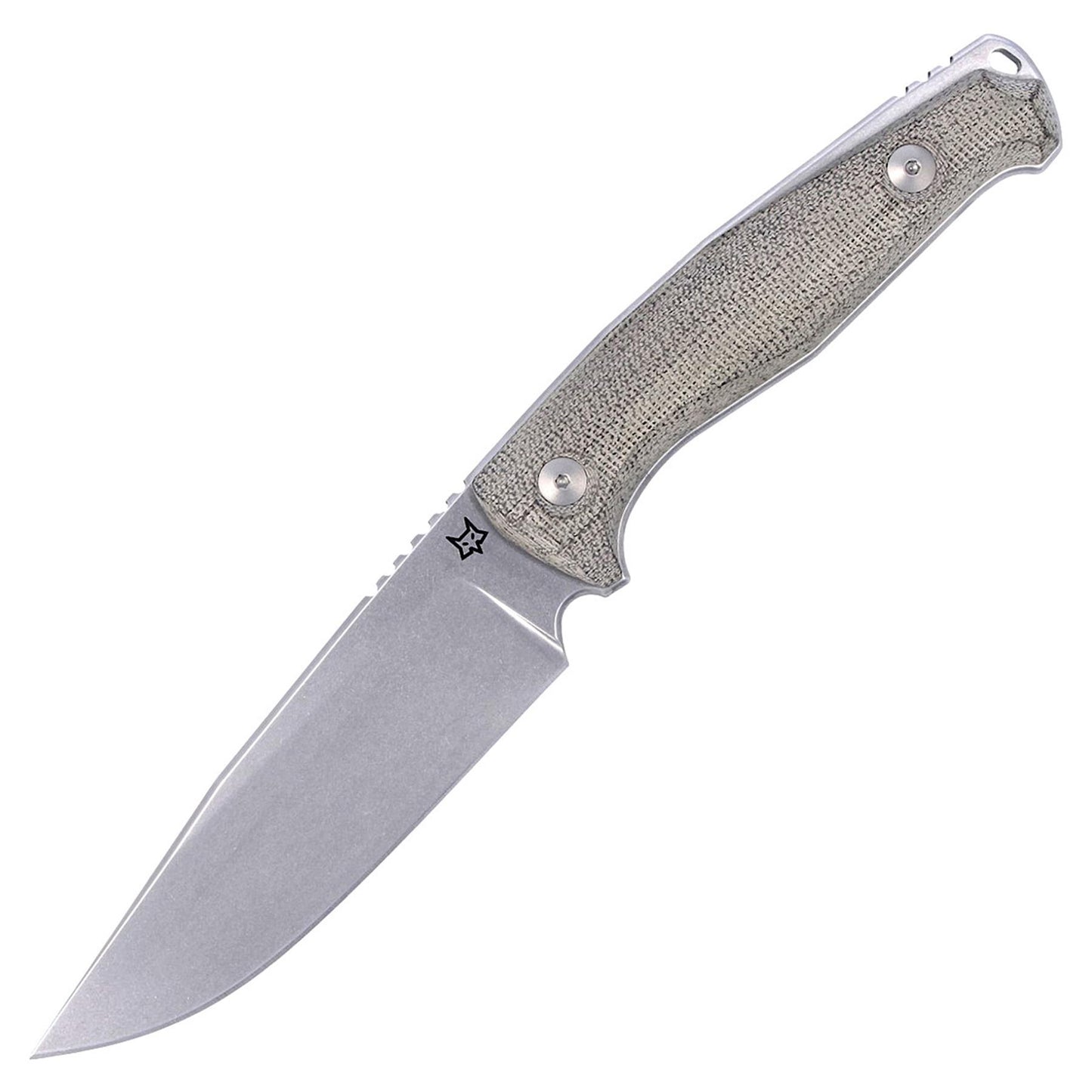 Fox Knives TUR universalus kasdienis peilis fiksuota geležtė N690Co plienas, kompaktiškas ir patvarus lauko peilis.