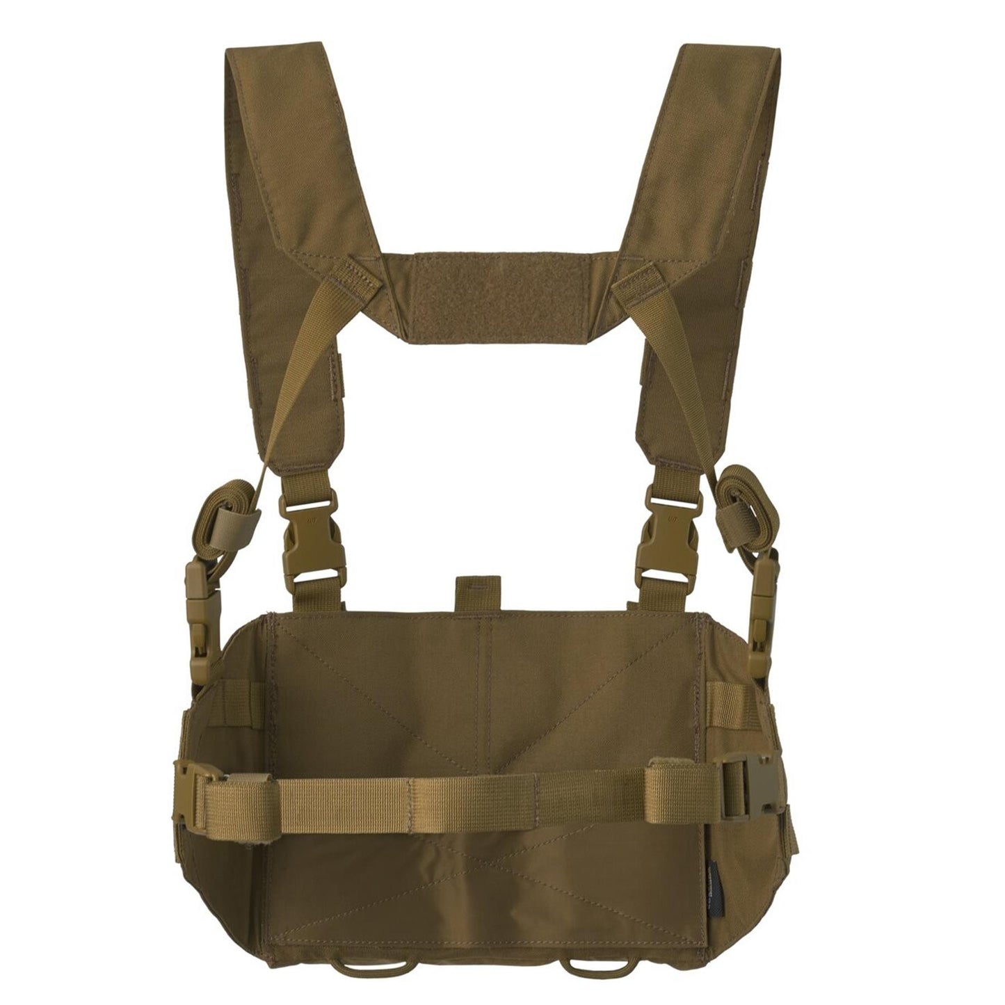 Helikon-Tex Chicom Chest Rig treniruočių liemenė iš Cordura nailono su reguliuojamomis diržais ir MOLLE sistema.