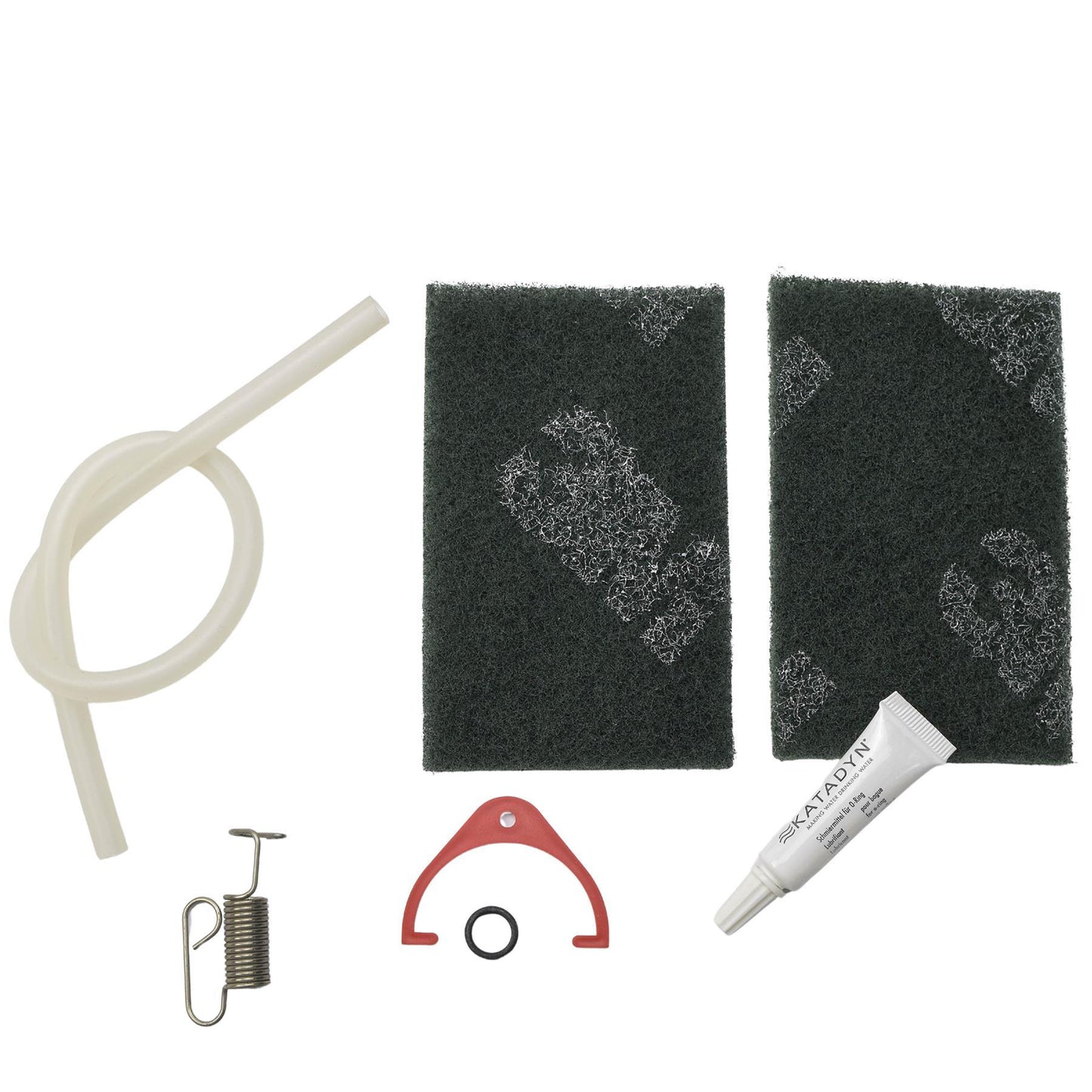 Katadyn Pocket filtro keraminė keitimo kasetė sidabru impregnuota kartu su priedais patogiam naudojimui.