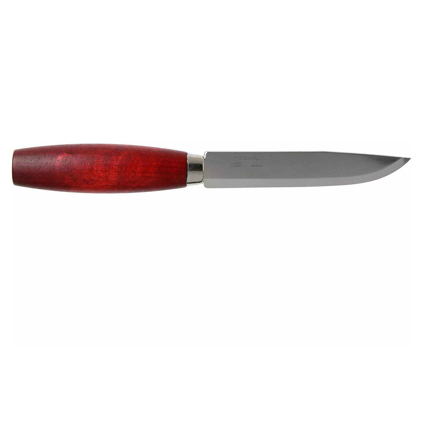 MORAKNIV Classic No.3 universalus anglies plieno peilis su patogia raudonojo beržo medine rankena.