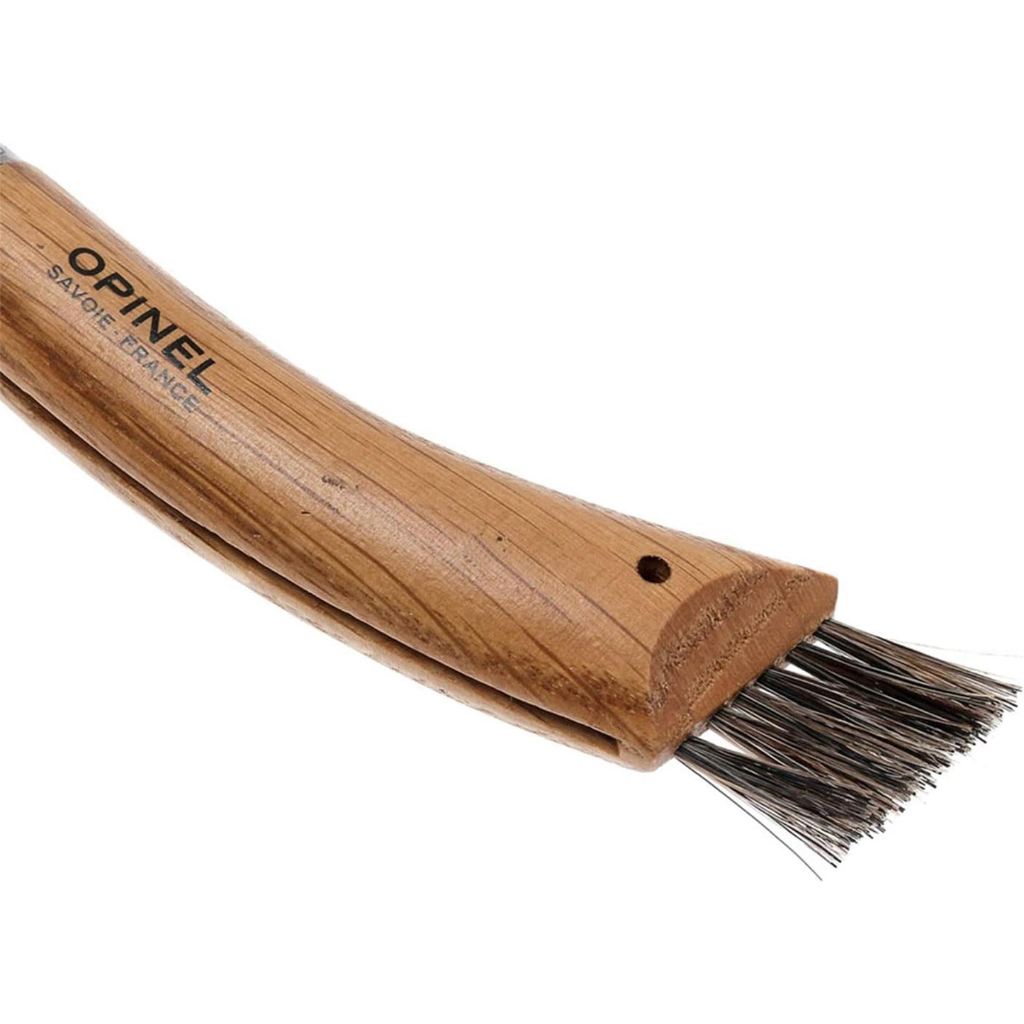 Opinel N°08 Mushroom atlenkiamas grybavimo peilis iš nerūdijančio plieno