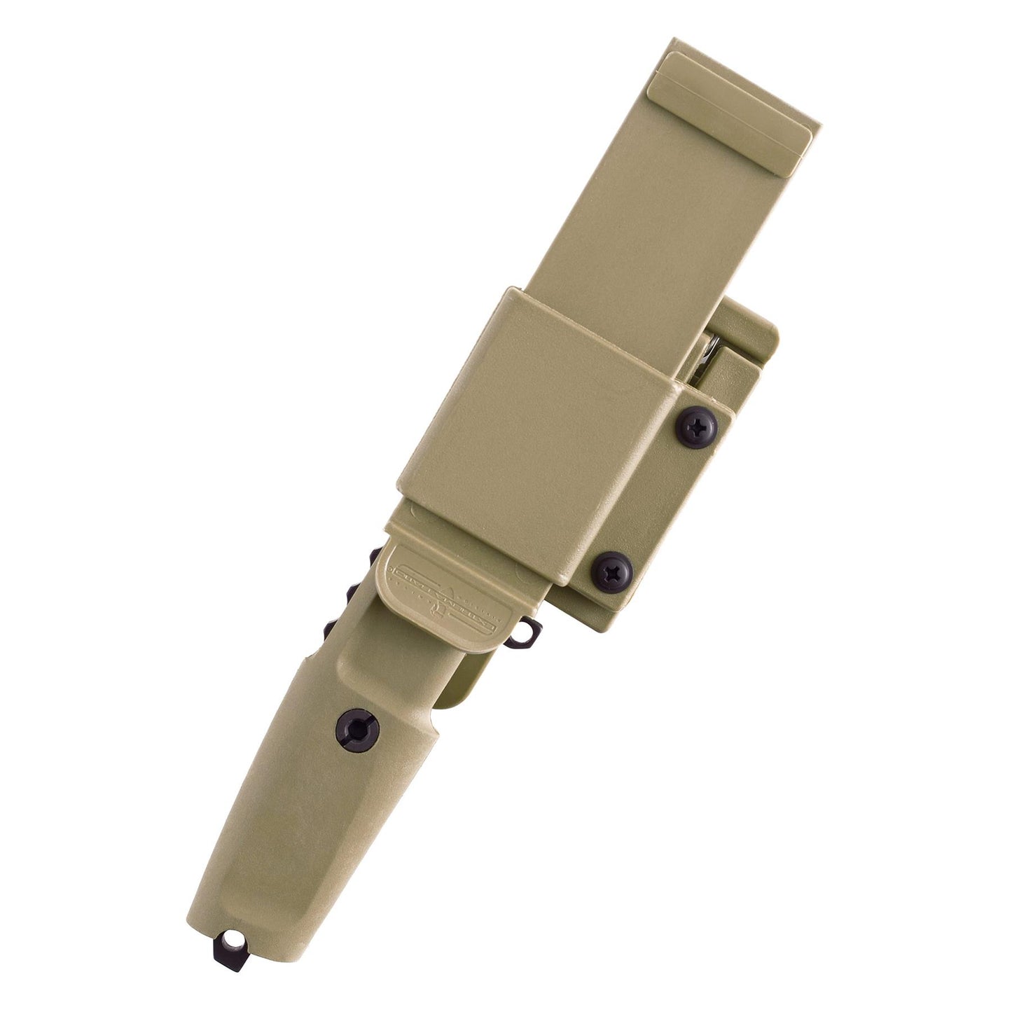 ExtremaRatio TASK C tanto formos peilis fiksuota geležte N690 plienas su patvaria Forprene rankena dykumai.