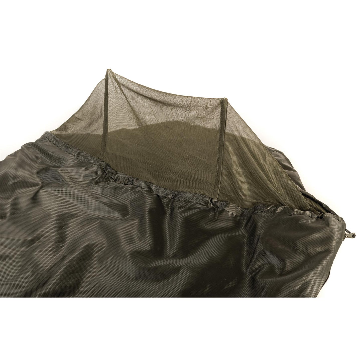 Snugpak miegmaišis 220cm su integruotu tinklu nuo vabzdžių alyvuogių