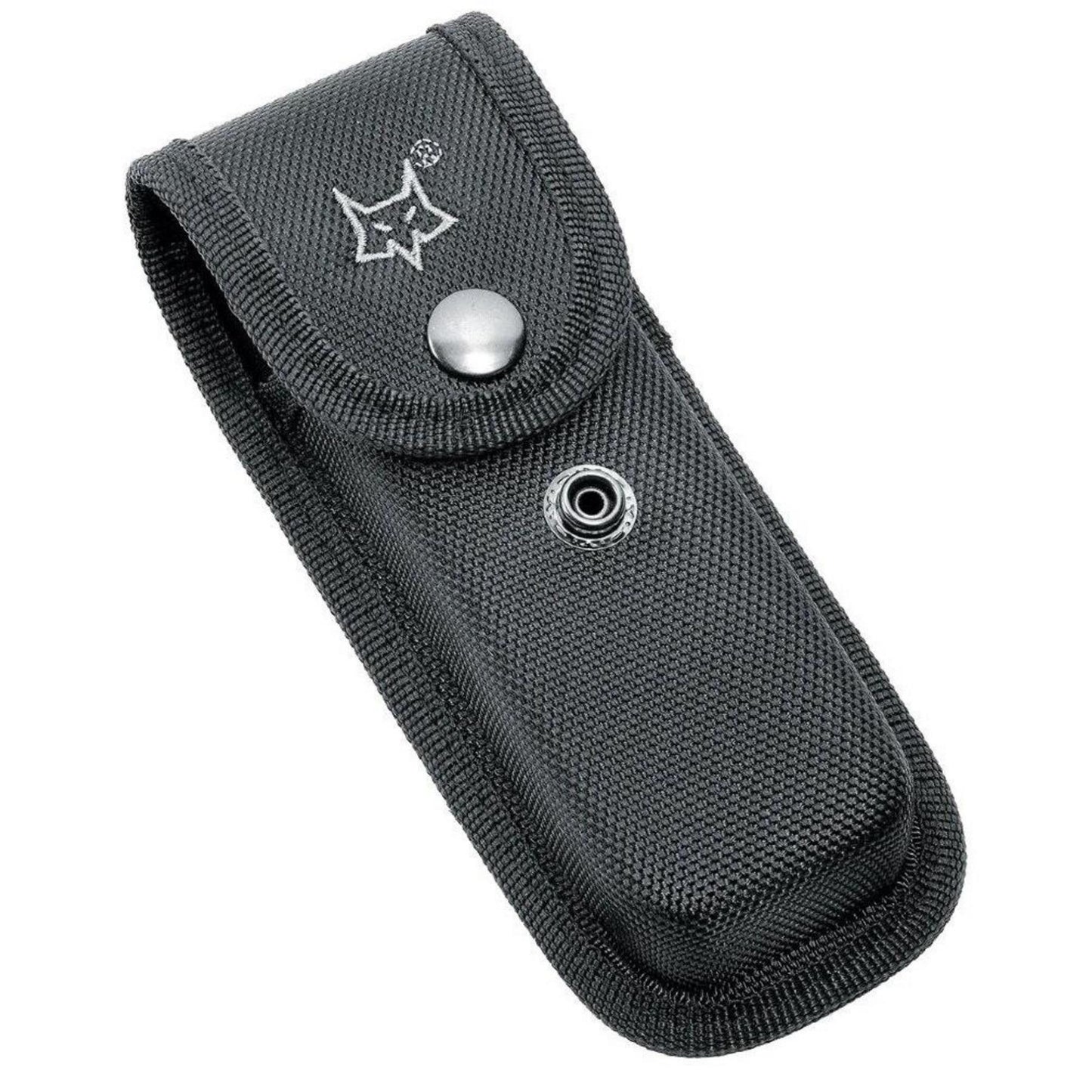 Fox Knives FOREST kasdienis kišeninis peilis su dėklu N690CO plienas, juodas nailono dėklas su sagtimi.