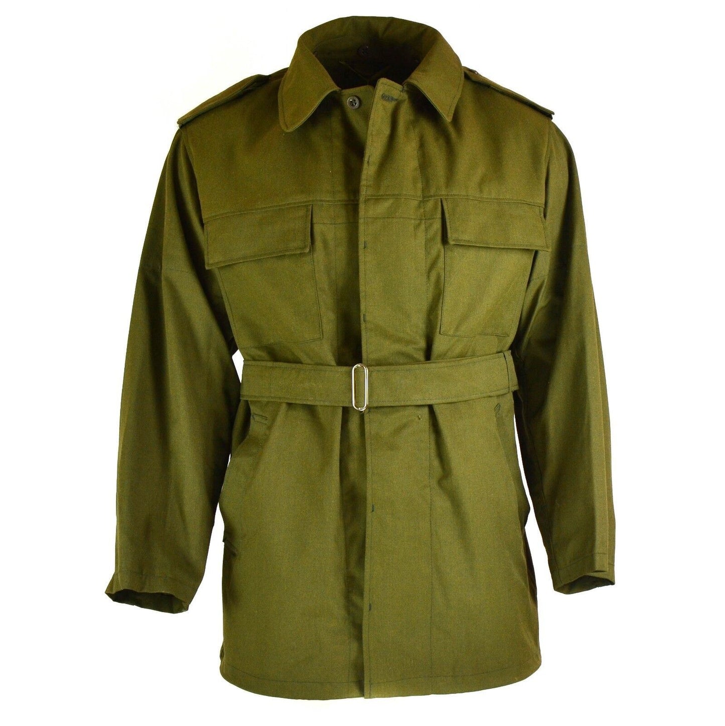 Čekijos kariuomenės M85 žieminė parka Alyvuogių
