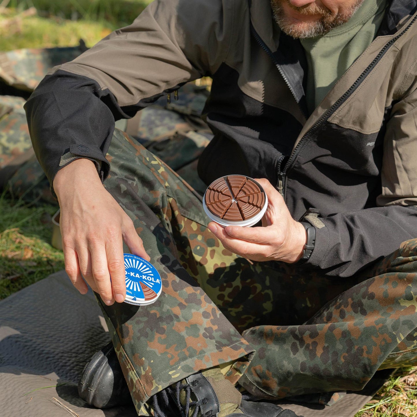 SCHO-KA-KOLA energetinis pieninis šokoladas 100g