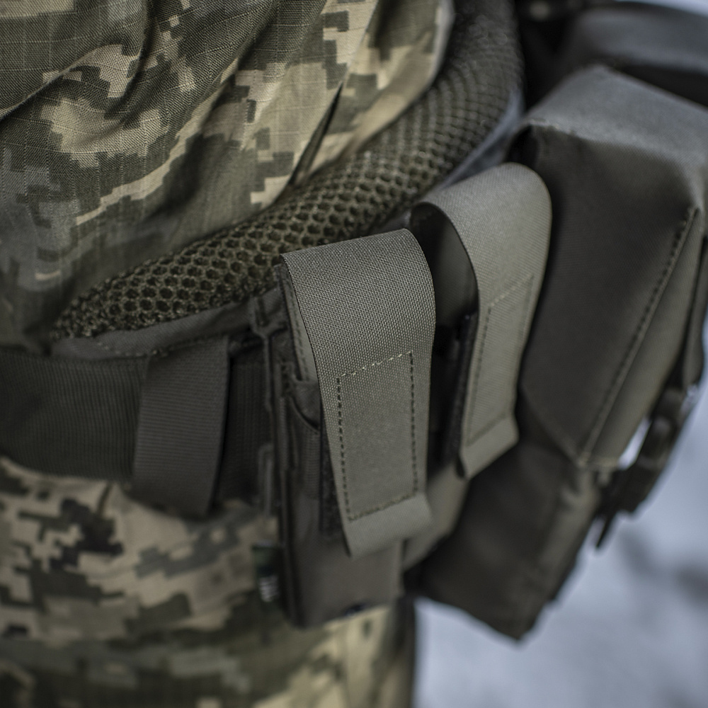 M-TAC Elite taktinis MOLLE pistoleto dėtuvės dėklas Ranger Green