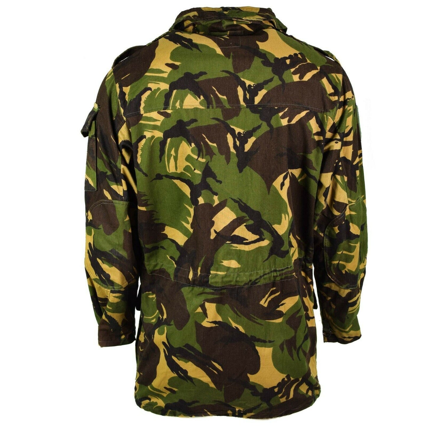 Olandijos kariuomenės parka stiliaus M65 striukė DPM marginimas, woodland kamufliažas, medvilnės ir poliesterio.