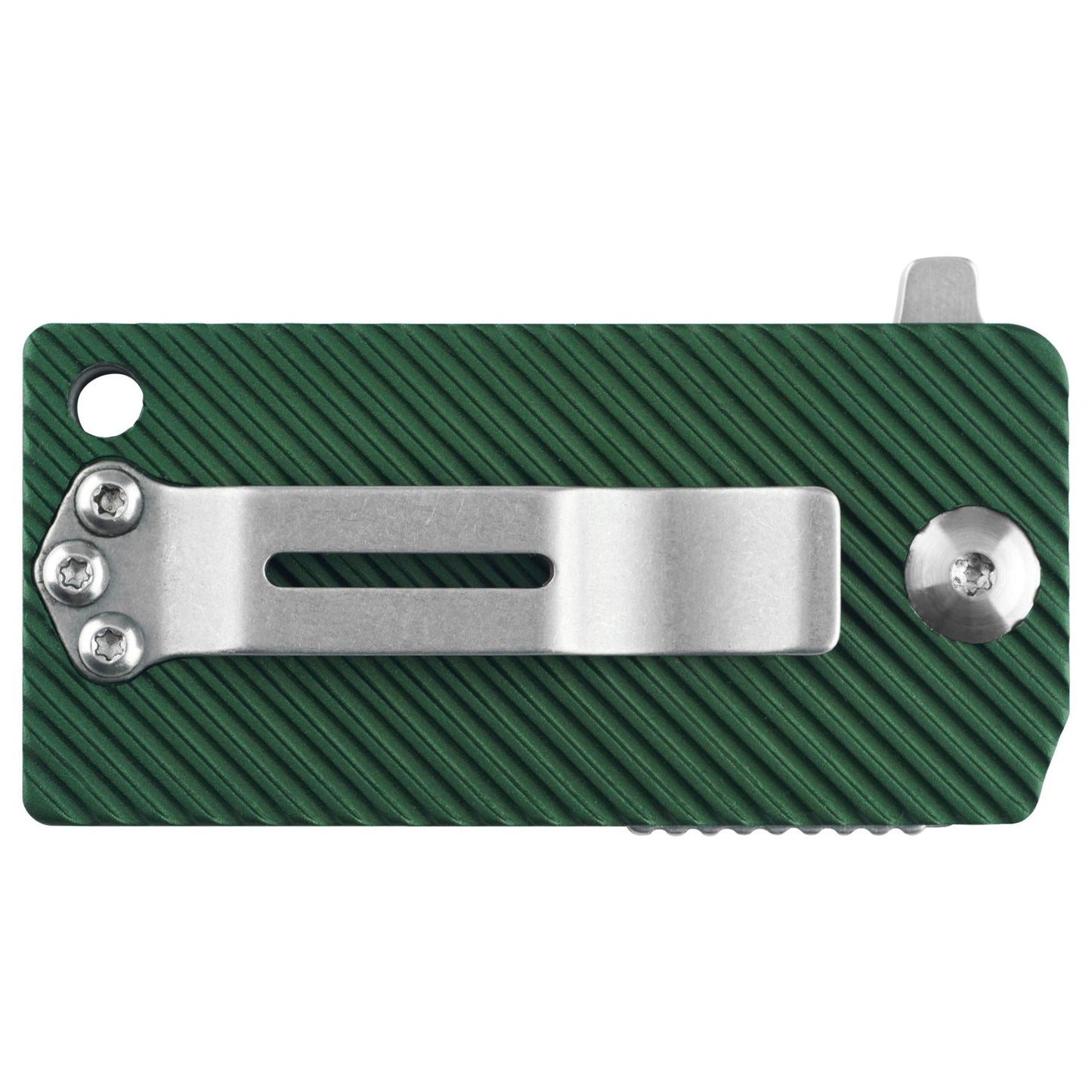 Fox Knives B-KEY BF-750 OD atlenkiamas kišeninis peilis su alyvuogių žalia rankena ir kišeniniu spaustuku.
