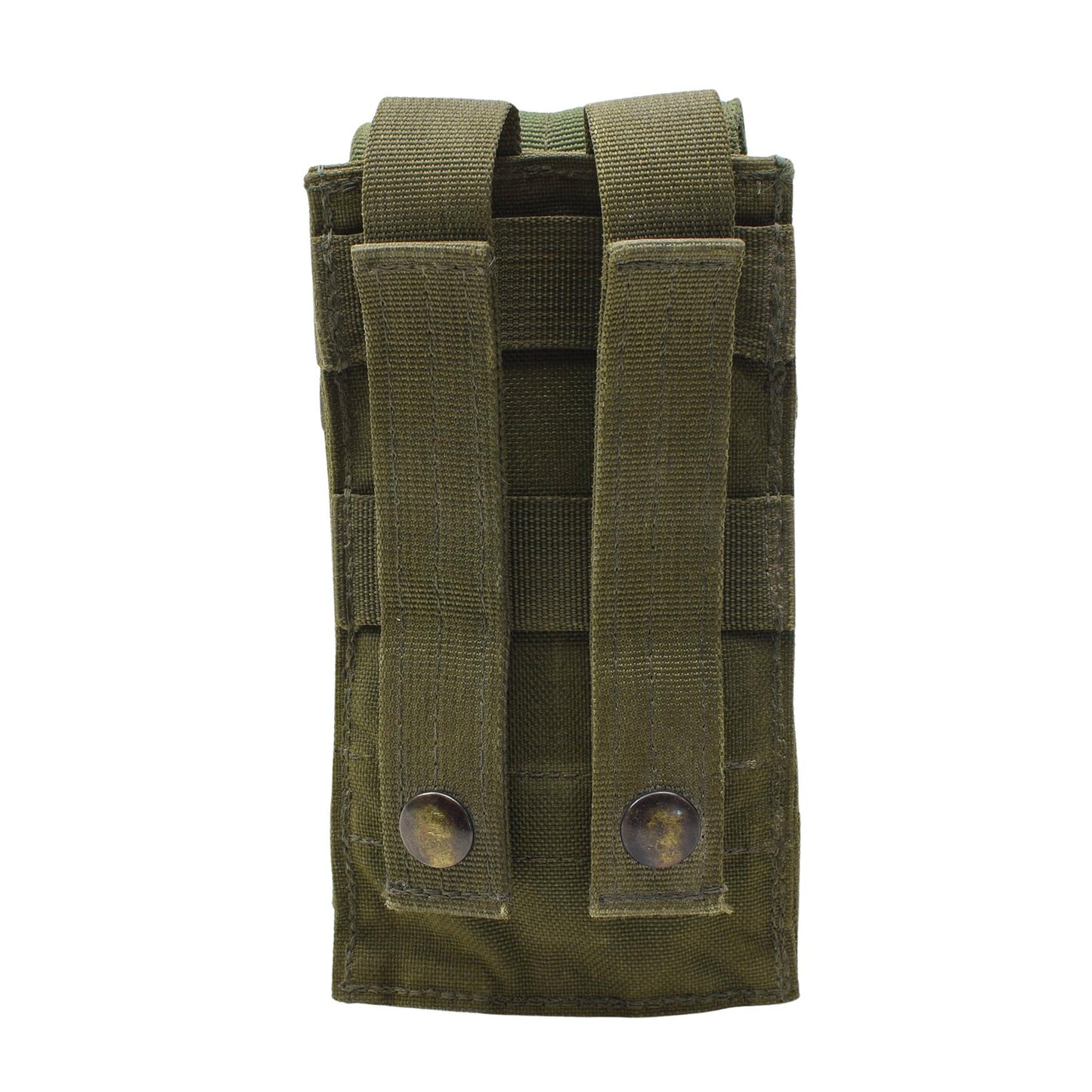 Jungtinės Karalystės vienos dėtuves krepšys M4/M16 tipo alyvuogių spalvos, atsparus ir patvarus lauko sąlygoms.