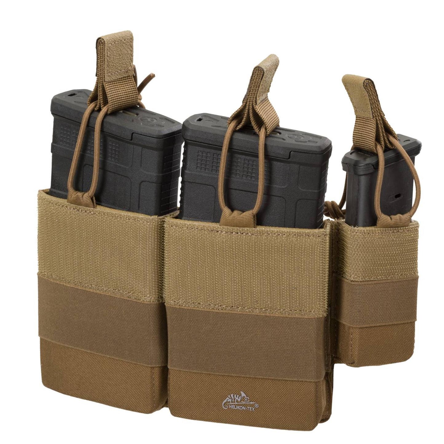 Helikon-Tex TwoGun karabino ir pistoleto dėtuvių dėklas tan spalvos iš patvaraus Cordura 500D nailono.