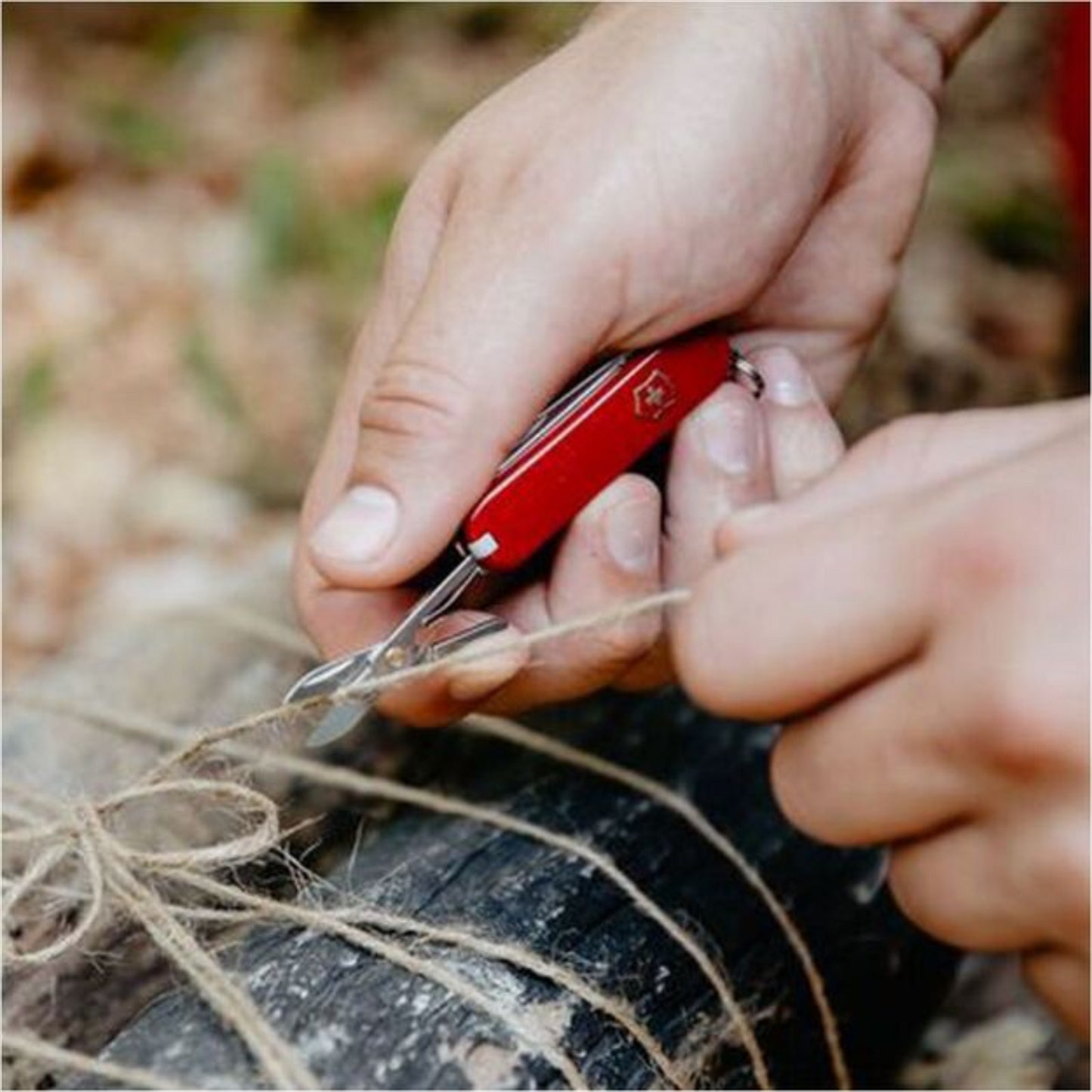 Victorinox Classic SD kišeninis peilis su 7 funkcijomis raudonas