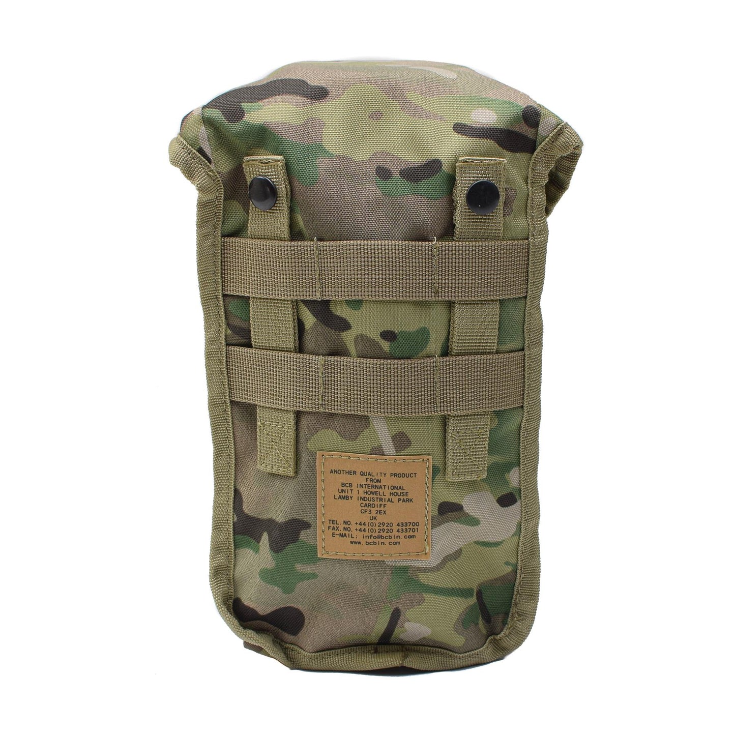 BCB MK2 Crusader maisto gaminimo rinkinys kamufliažinis krepšys su MOLLE tvirtinimo sistema ir taktinėmis juostomis