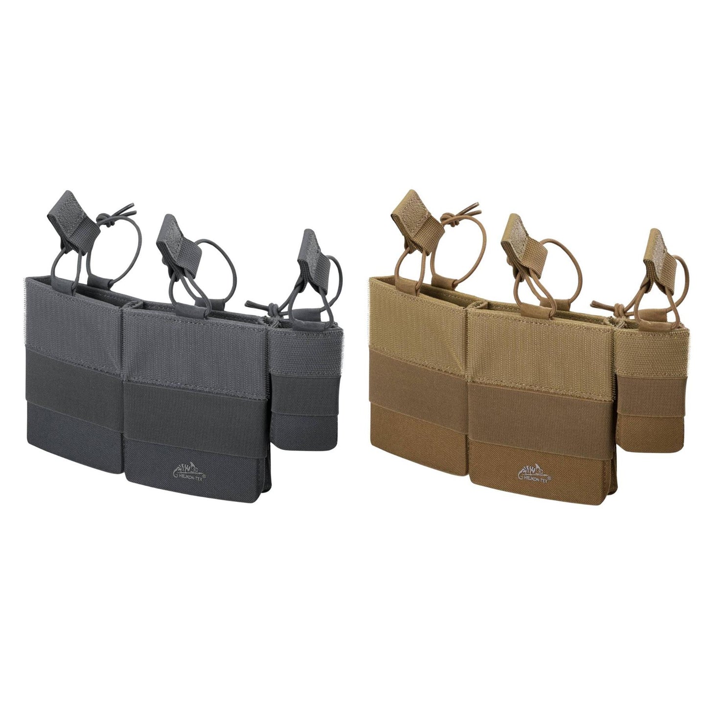 Helikon-Tex TwoGun karabino ir pistoleto dėtuvių dėklas, pagamintas iš tvirto Cordura 500D nailono, tan ir juodos spalvos.