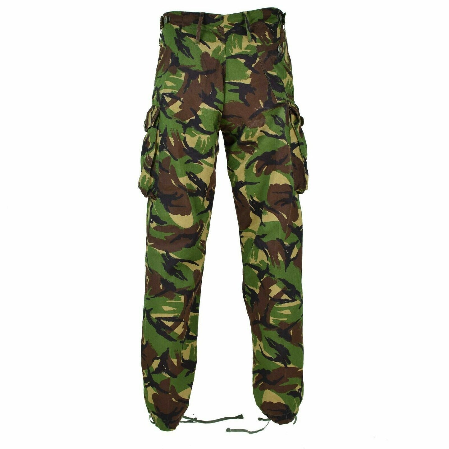 Britanijos kariuomenes taktines lauko kelnes woodland marginimo su soniniais kisenemis ir kamufliazinis rastas