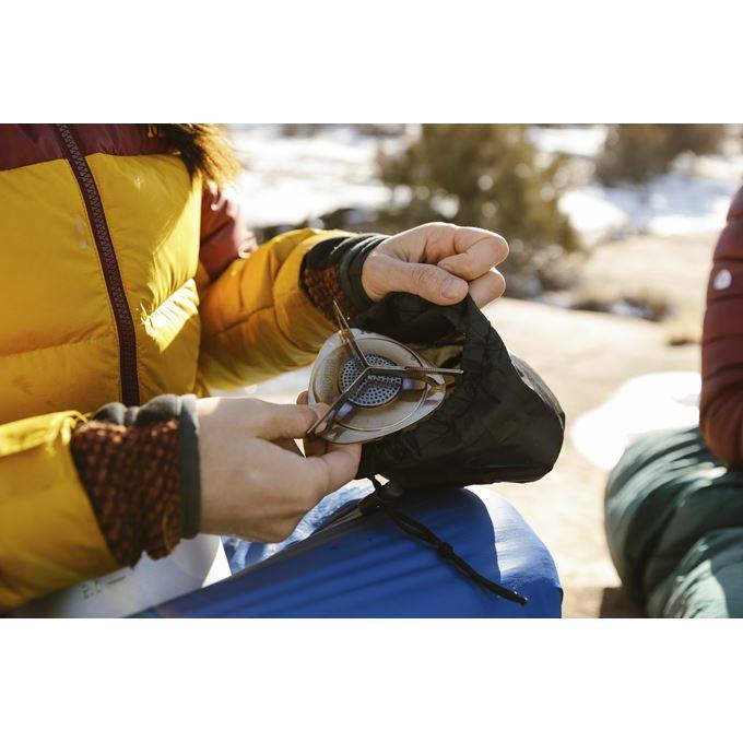 Primus Essential Trail Stove kompaktiška dujinė viryklė stovyklavimui reguliuojama