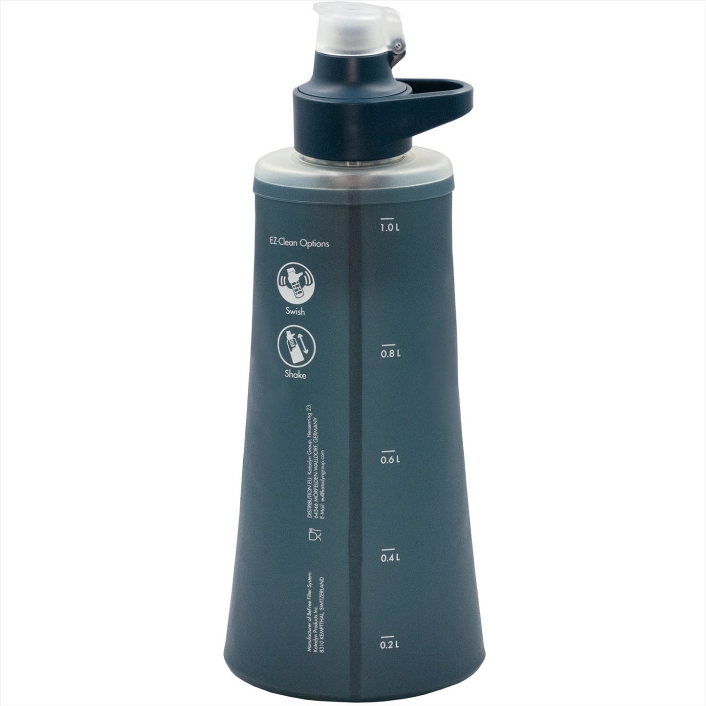 Katadyn BeFree AC 1.0 L vandens filtro gertuvė su anglies kapsule