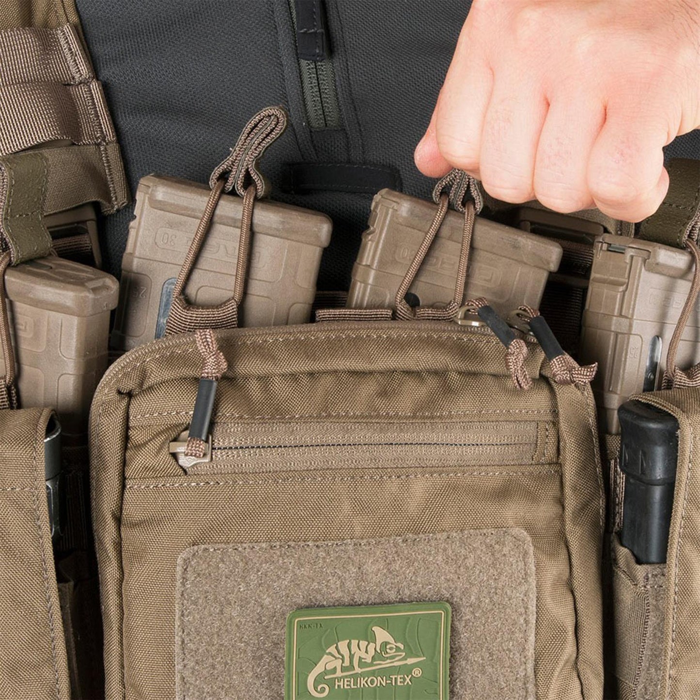 Helikon-Tex Chest Rig treniruočių taktinė liemenė Multicam marginimo