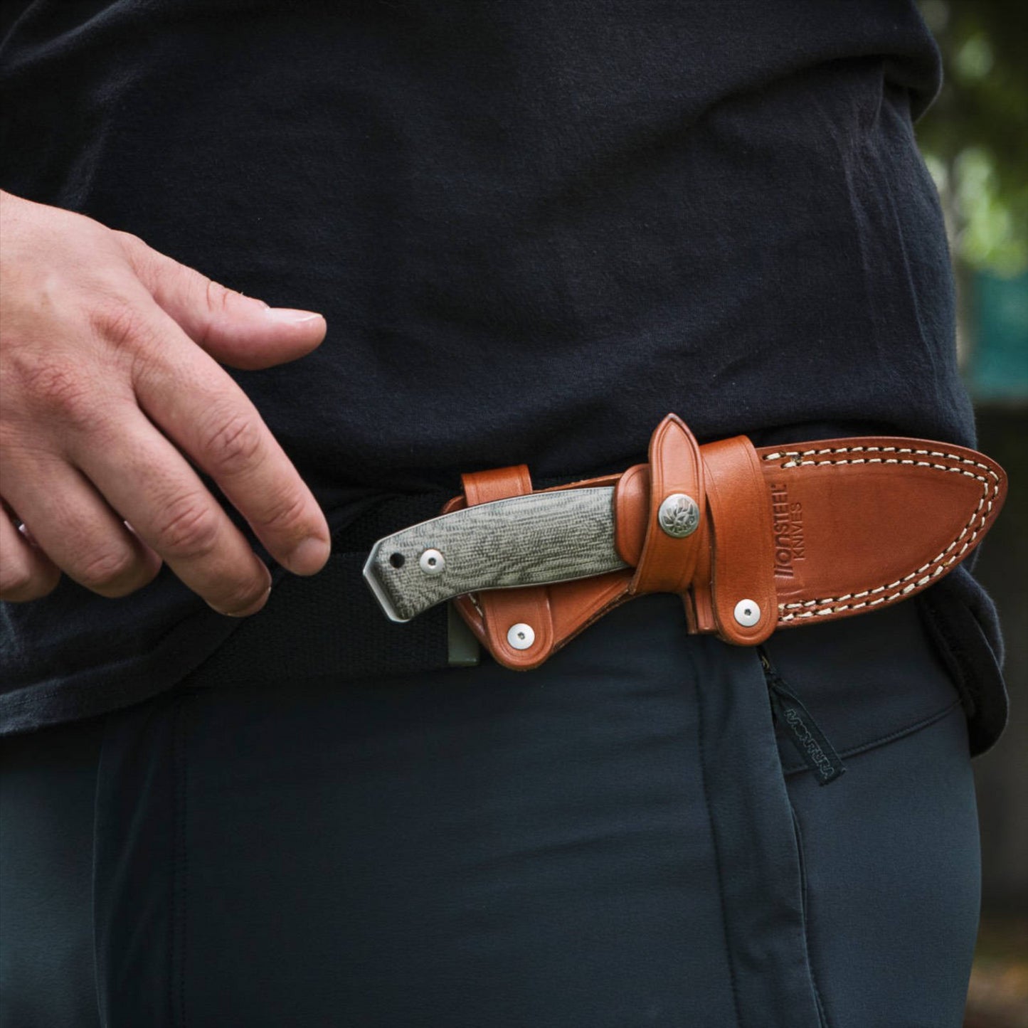 LionSteel M2M GBK fiksuoto ašmens peilis iš M390