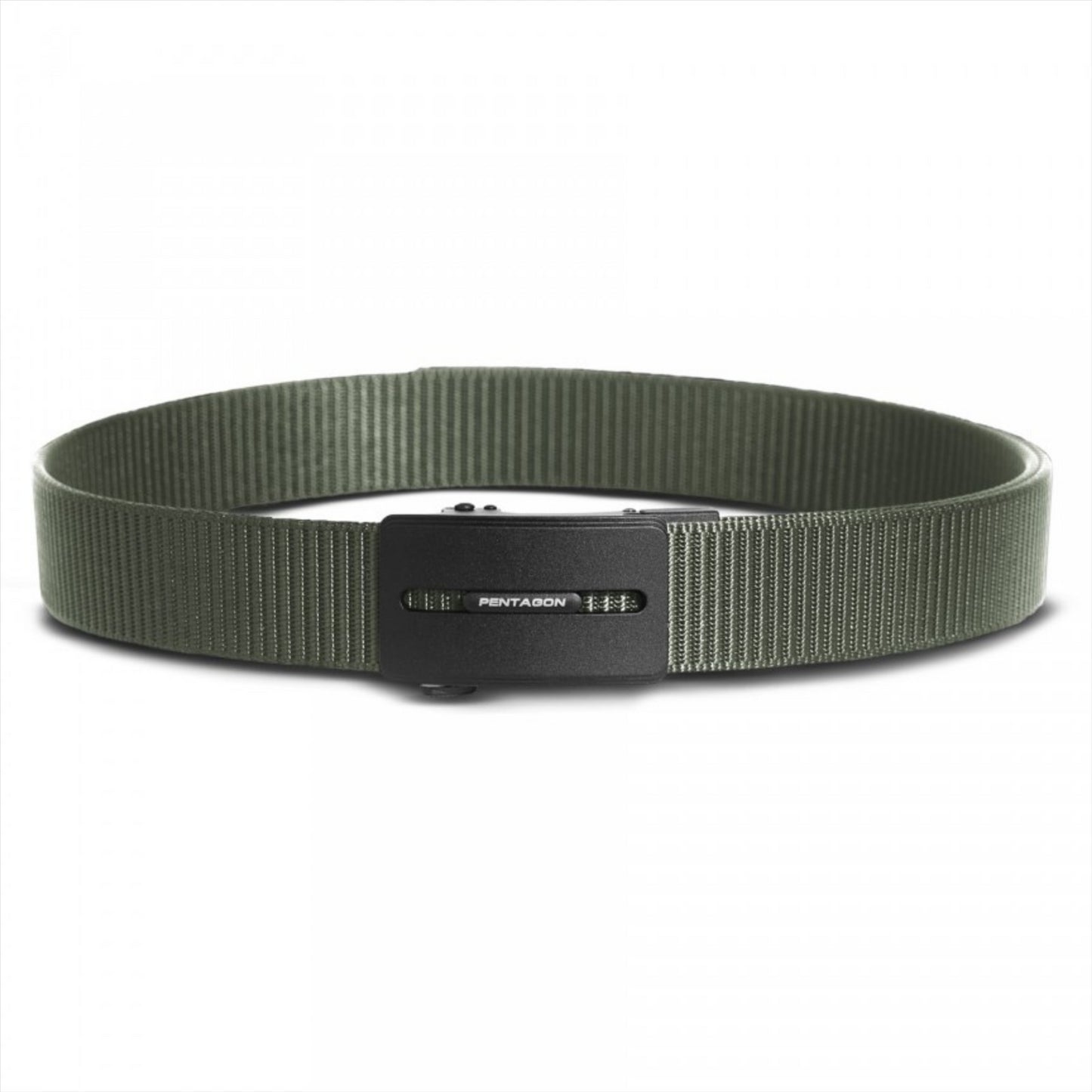 PENTAGON Regal taktinis nailoninis diržas 35mm su tvirta cinko lydinio sagtimi ir minimalistiniu dizainu.