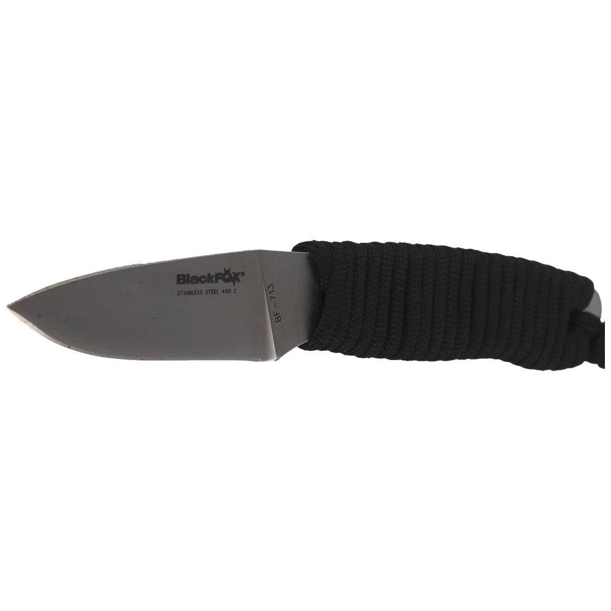 Fox Knives TARLO fiksuotas peilis 440C nerūdijantis plienas satino danga nailono rankena