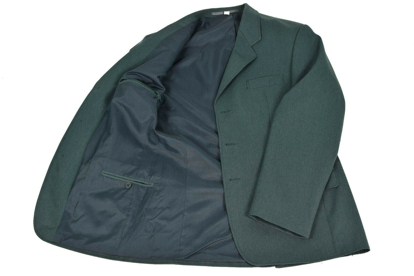 Vokietijos policijos formalus švarkas žalios spalvos, patvarus ir elegantiškas oficialios uniformos švarkas.
