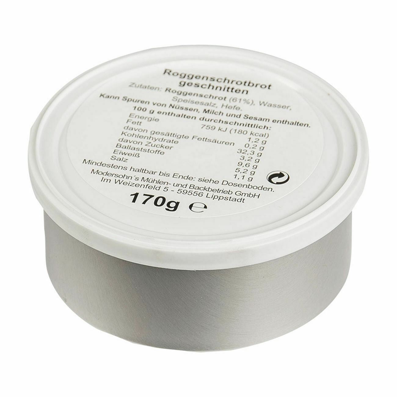 Vokiečių kariuomenės MRE duona 170g NATO standartas – ilgai laikoma, patogi nešioti lauko maisto porcija.