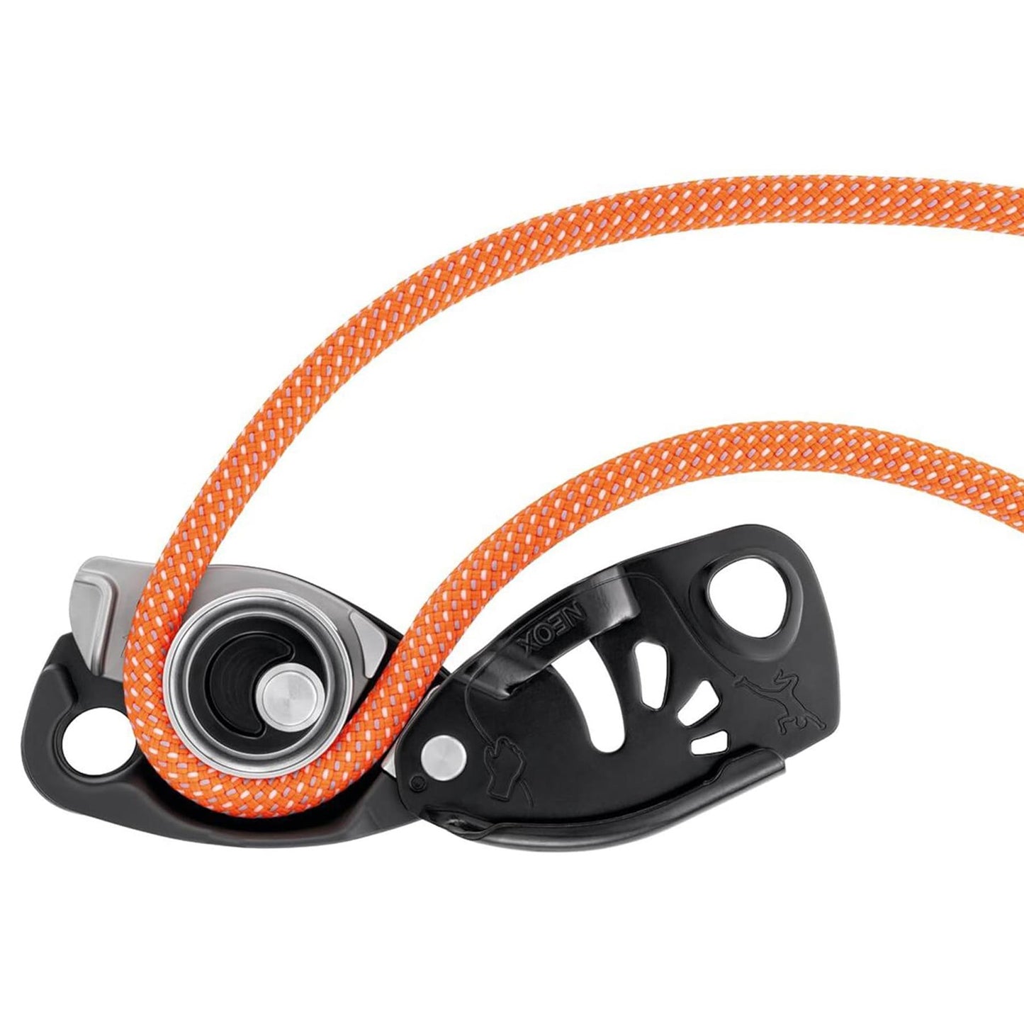 PETZL NEOX laipiojimo įrenginys su asistiniu stabdymu