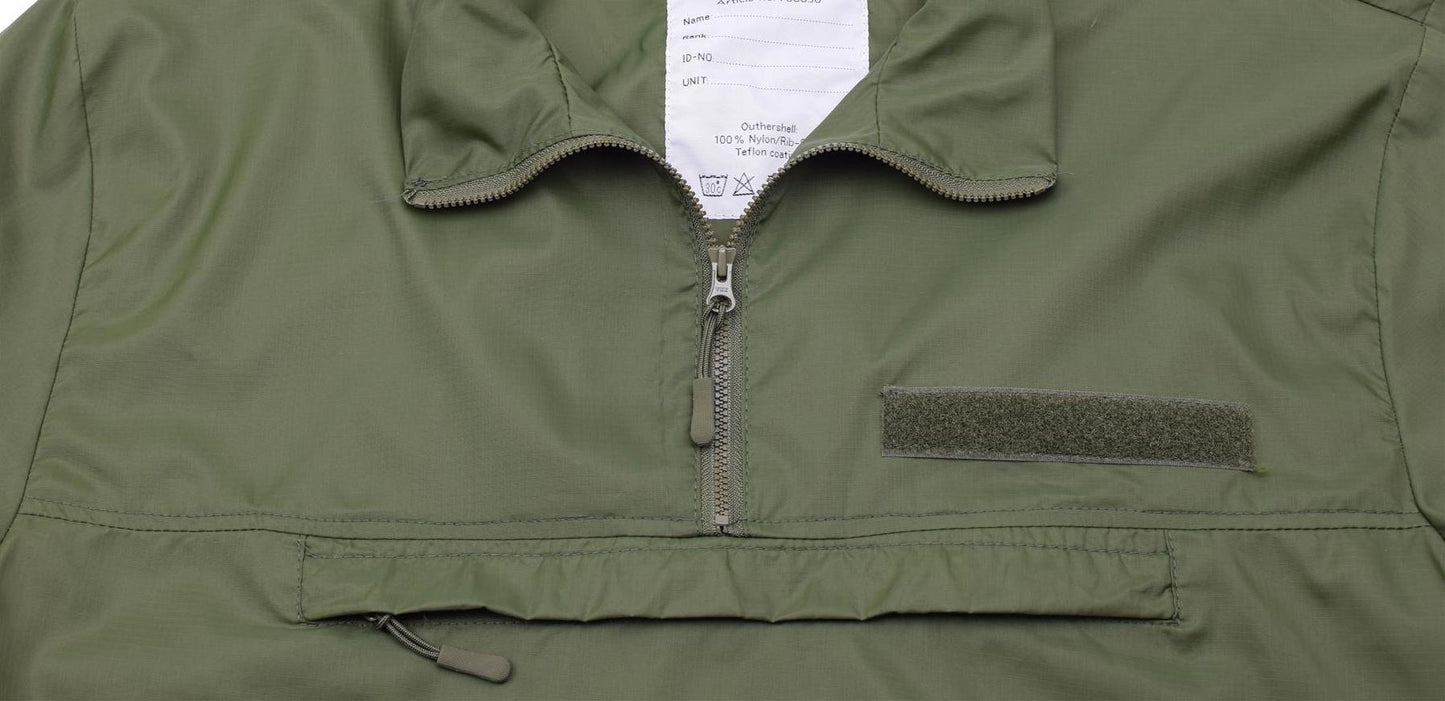 TACGEAR lengva striukė nuo vėjo alyvuogių spalvos pagaminta iš tvirto Ripstop audinio patogiam lauko naudojimui.