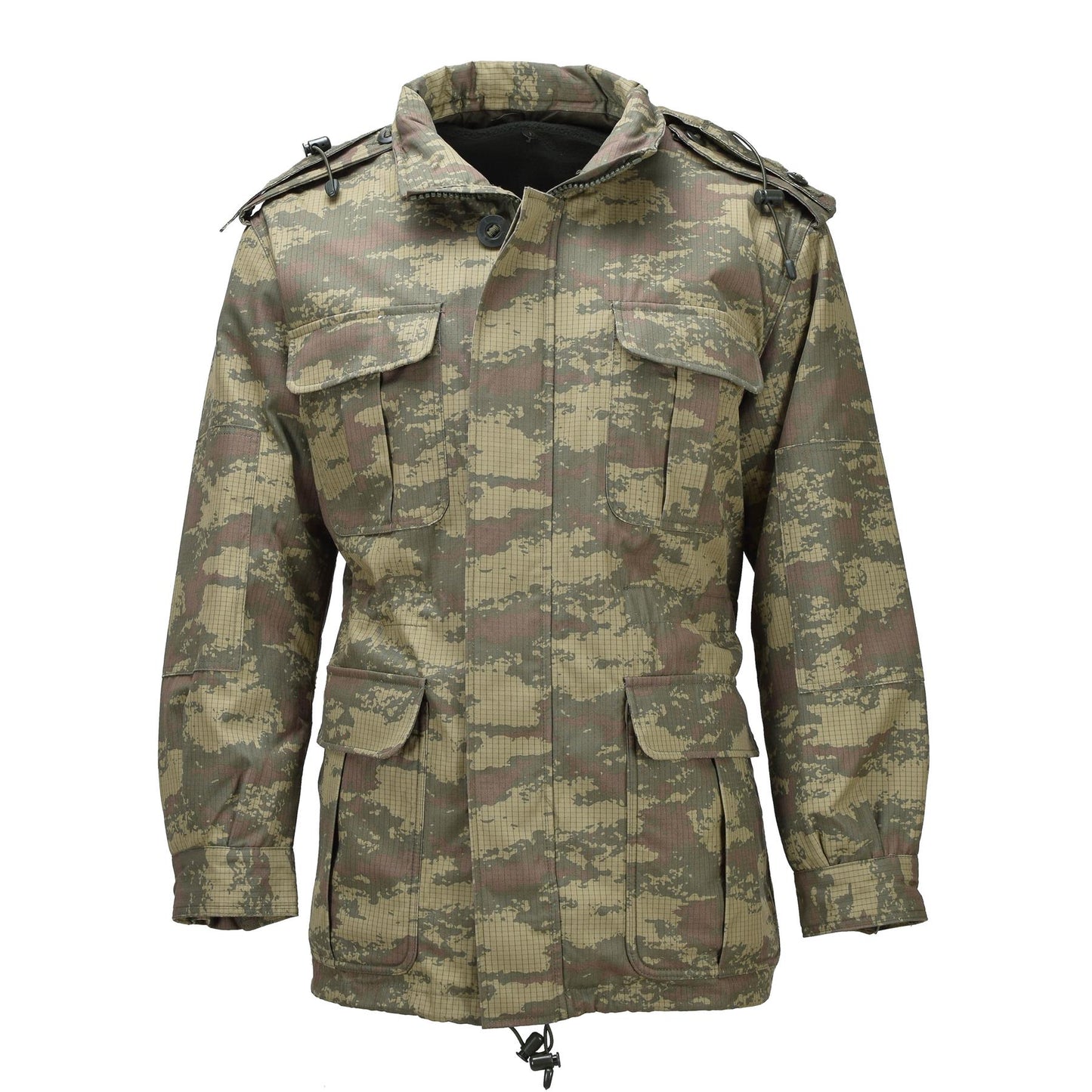 Turkijos kariuomenės parka su flisiniu pamušalu M2008 marginimo