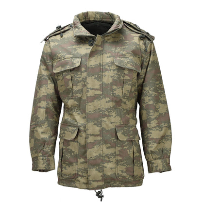Turkijos kariuomenės parka su flisiniu pamušalu M2008 marginimo