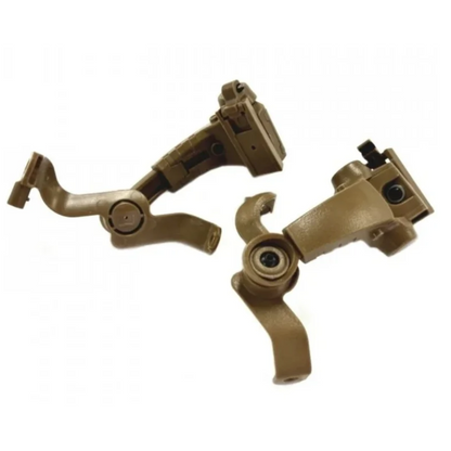 EARMOR M16A ARC šalmo bėgelio adapteris PLUS serijos ausinėms Coyote Brown