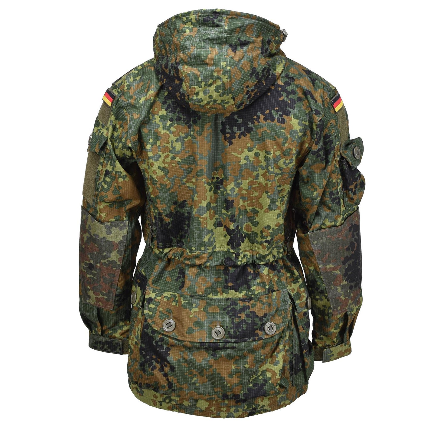 Leo Kohler taktinė smock stiliaus striukė Flecktarn marginimas