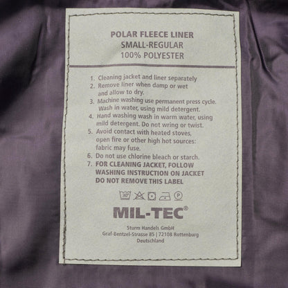 MIL-TEC 3 sluoksnių striukė nuo lietaus juodos spalvos