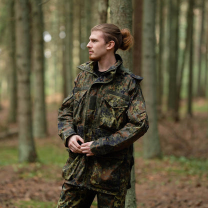 TACGEAR Smock stiliaus striukė Flecktarn marginimas