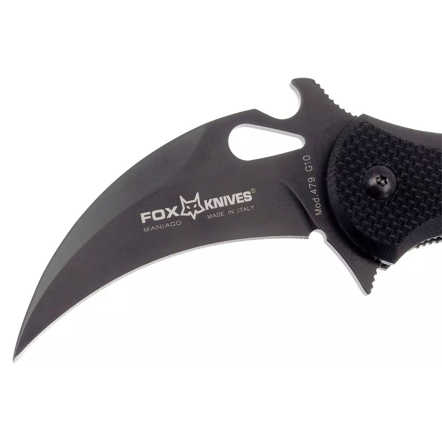 Fox Knives Karambit FX-479 atlenkiamas mažas krambitas N690C plienas